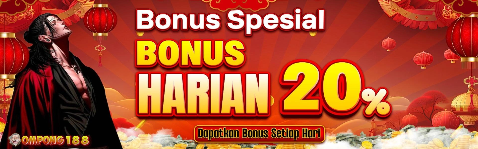 bonus harian 20%